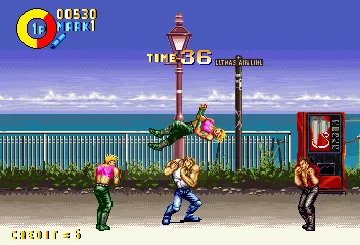 Karate Blazers (US) screen shot game playing